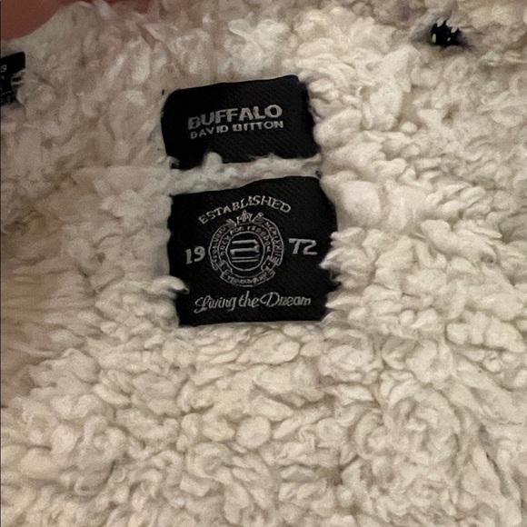 Buffalo David Bitton Navy Blue Hoodie Jacket - Picture 3 of 5